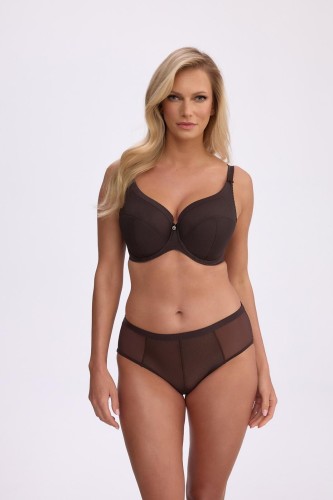 Biustonosz semi soft Gaia BS 1058 Sonia Brązowy