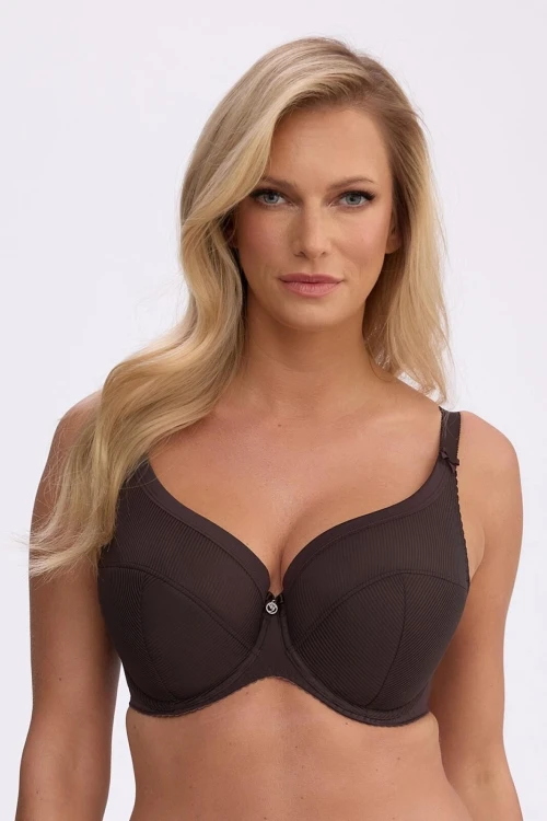 Biustonosz semi soft Gaia BS 1058 Sonia Brązowy