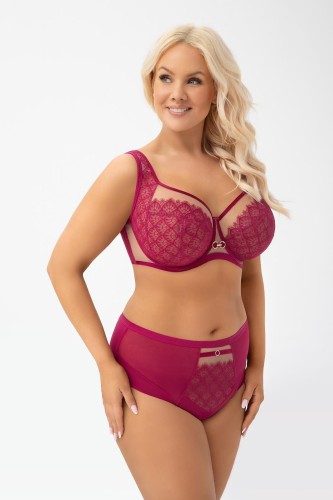 Figi Gorsenia B 006 Dayana Brazyliany Różowy S-2XL