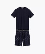 Piżama Atlantic NMP-402 kr/r S-2XL