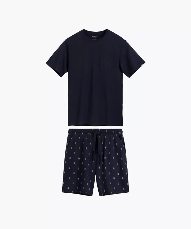 Piżama Atlantic NMP-402 kr/r S-2XL