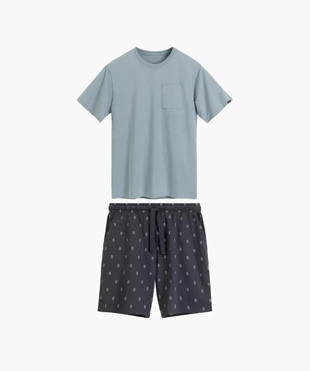 Piżama Atlantic NMP-402 kr/r S-2XL