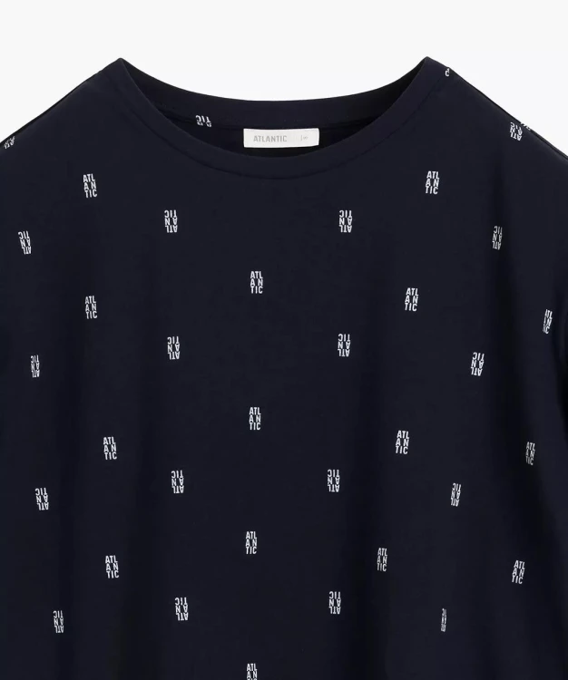 Piżama Atlantic NLP-510 kr/r S-2XL