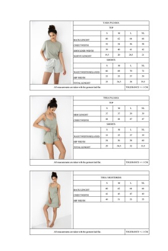 Piżama Sensis Thea w/r S-XL
