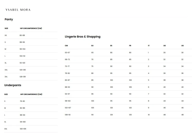 Figi Ysabel Mora 19636 Modelujące M-2XL