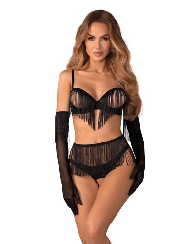 Komplet Obsessive Rossay S-3XL