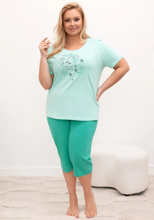 Piżama Regina 4007 kr/r 2XL-3XL L26