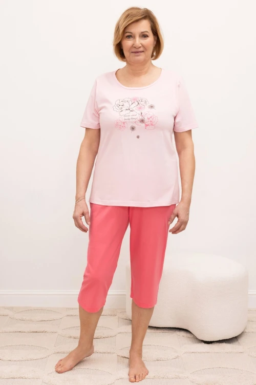 Piżama Regina 4007 kr/r 2XL-3XL L26