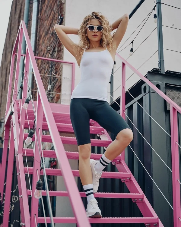 Legginsy Gabriella S104 Kolarki Seamless Track Shorts S-XL