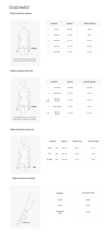 Legginsy Gabriella S114 Seamless Straps S-XL