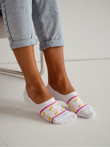 Stopki Milena 0576-030 Banany Paski 36-41