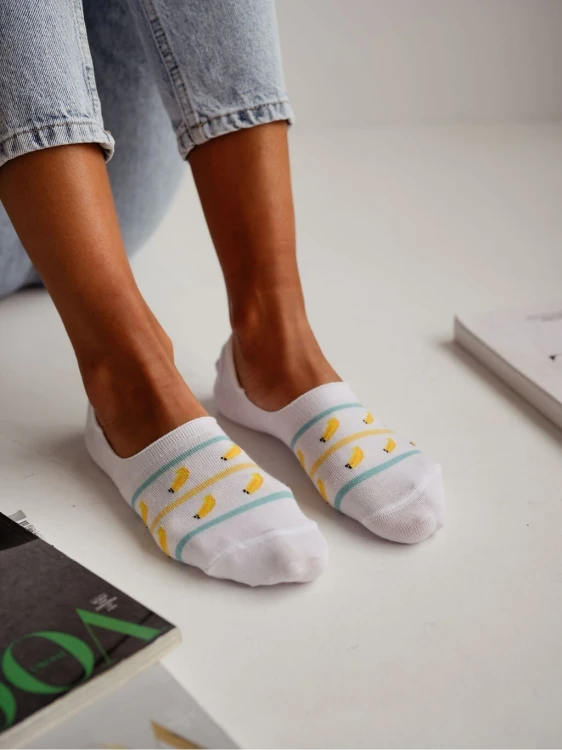 Stopki Milena 0576-030 Banany Paski 36-41