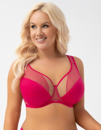 Biustonosz soft Gorsenia K 441/1 Luisse Amarant