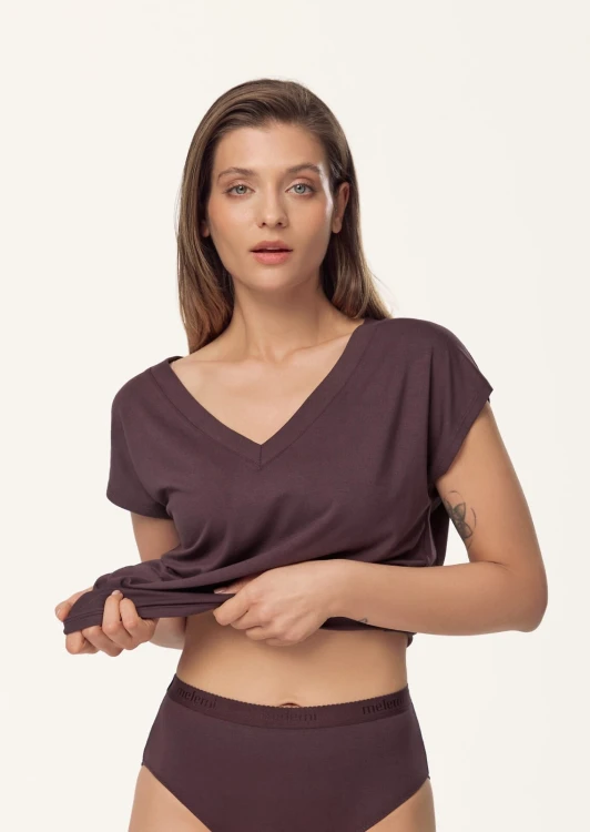 Koszulka piżamowa Mefemi Mix&Match Mila PG71 S-2XL
