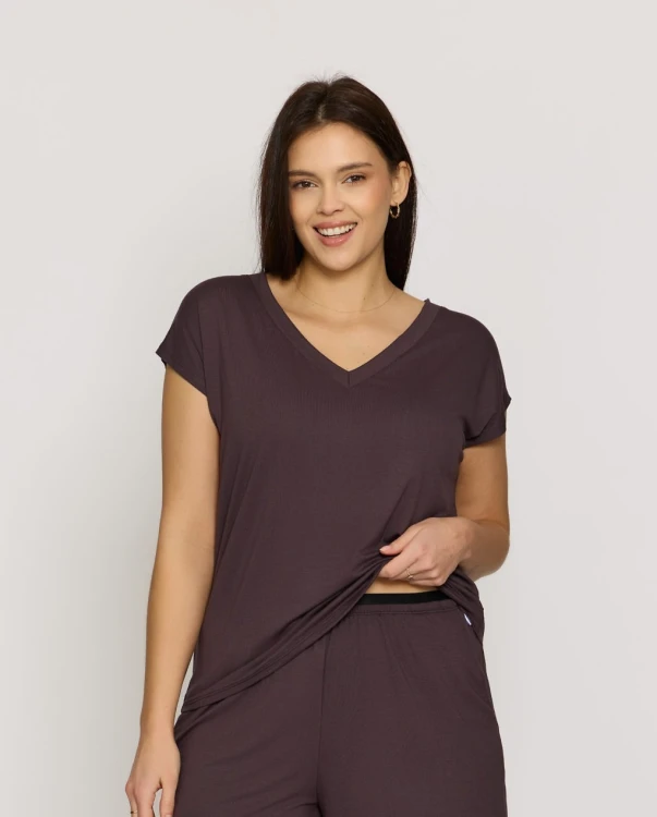 Koszulka piżamowa Mefemi Mix&Match Mila PG71 S-2XL