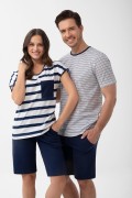 Piżama Luna 1302 kr/r S-XL L26