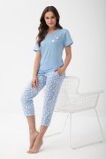 Piżama Luna 1301 kr/r L26 2XL-3XL