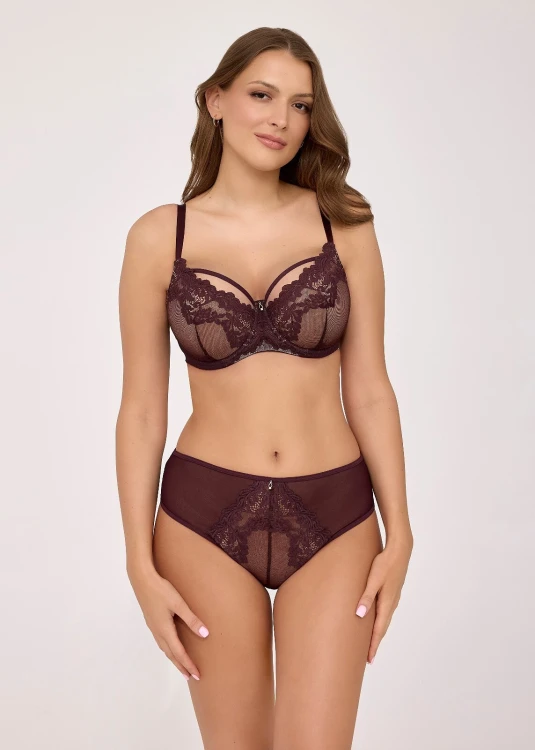Figi Ava 2233/B Chocolate Brown Brazyliany S-3XL