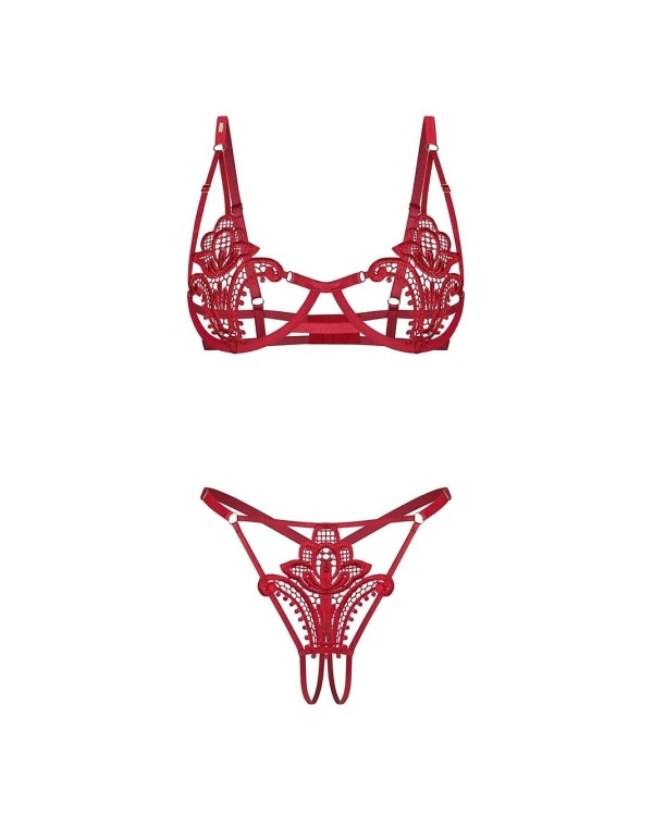 Komplet Obsessive Luise Sublim S-XL