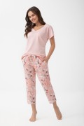 Piżama Luna 1306 kr/r S-XL L26