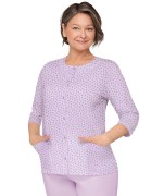 Piżama Martel Maria II 201 3/4 3XL-4XL damska rozpinana