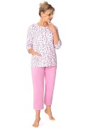 Piżama Martel Maria II 201 3/4 3XL-4XL damska rozpinana