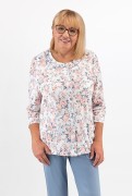 Piżama Martel Maria II 201 3/4 3XL-4XL damska rozpinana
