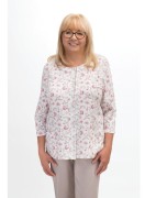 Piżama Martel Maria II 201 3/4 3XL-4XL damska rozpinana
