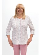 Piżama Martel Maria II 201 3/4 3XL-4XL damska rozpinana