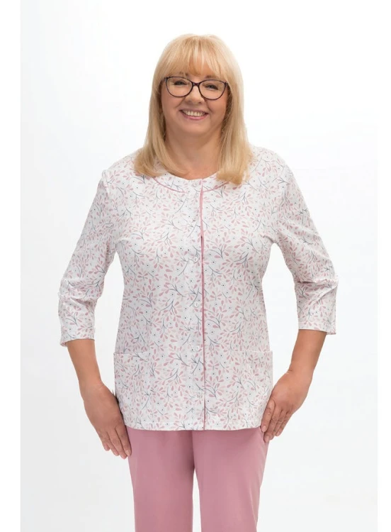 Piżama Martel Maria II 201 3/4 3XL-4XL damska rozpinana