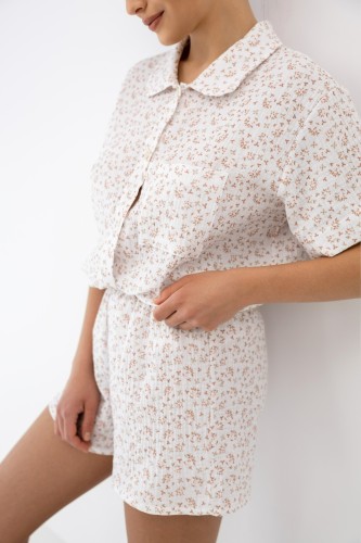 Piżama Sensis Nayla kr/r S-XL rozpinana