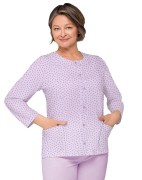 Piżama Martel Maria III 202 dł/r 3XL-4XL damska rozpinana