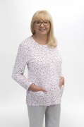 Piżama Martel Maria III 202 dł/r 3XL-4XL damska rozpinana
