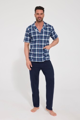 Piżama Cornette 318/62 kr/r 3XL-5XL rozpinana
