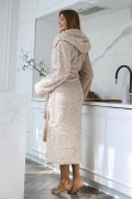 Szlafrok L&L 2633 Elodie długi S-2XL