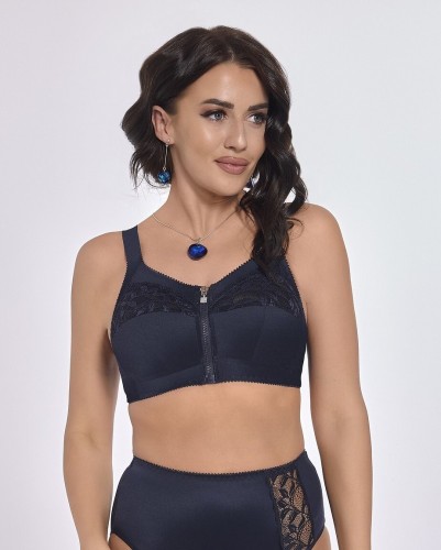 Biustonosz soft bez fiszbin Viki Zuza I 586 Nocny Błekit 80-95