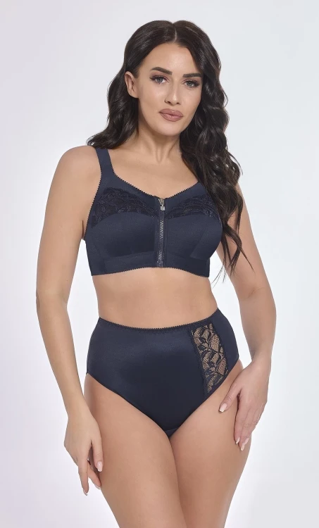 Biustonosz soft bez fiszbin Viki Zuza I 586 Nocny Błekit 80-95
