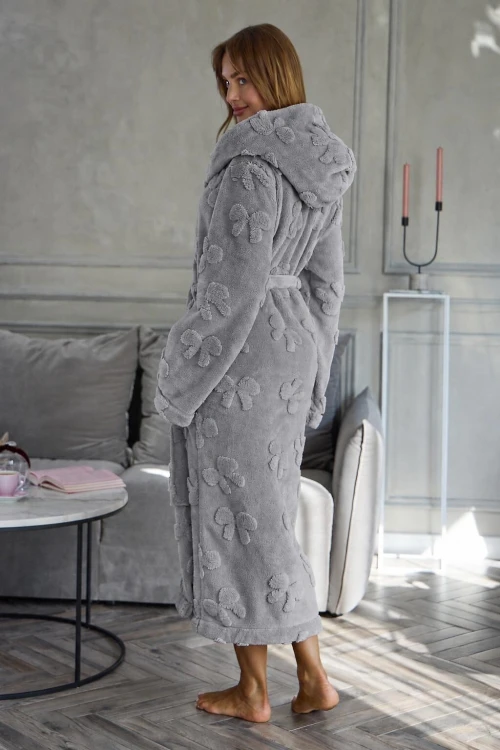Szlafrok L&L 2631 Maya długi S-2XL