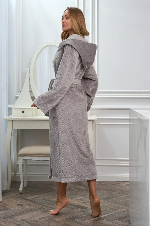 Szlafrok L&L 2602 Honey długi S-XL