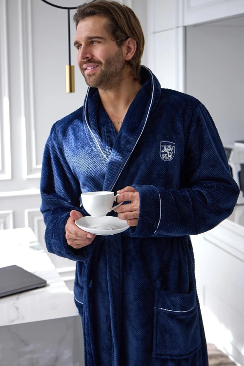 Szlafrok L&L 2661 Elegant M-2XL