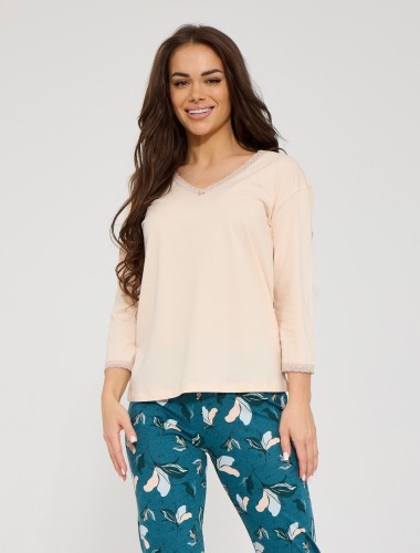 Piżama Cornette 1107/506 Ester 3/4 M-2XL
