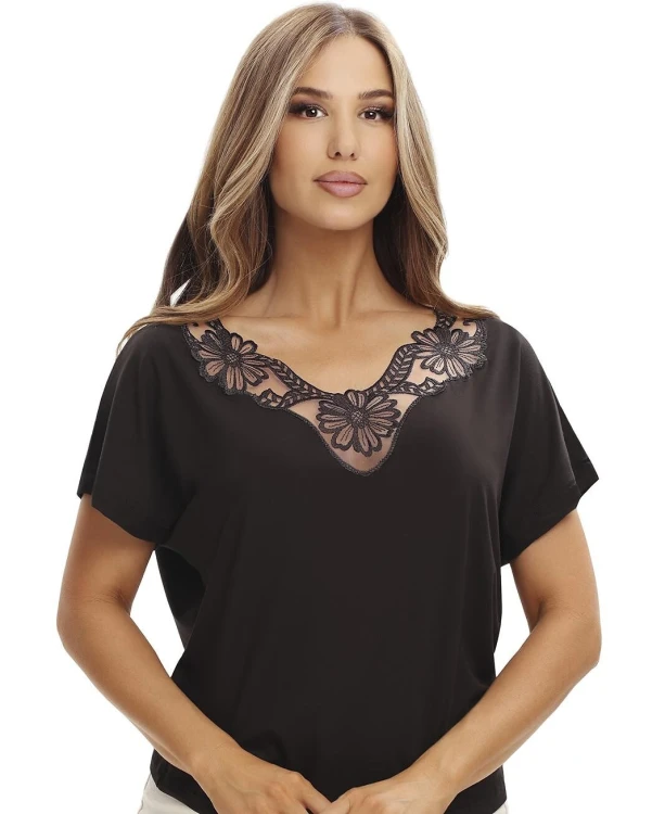 Bluzka Emili Sawa kr/r 2XL-3XL