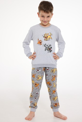 Piżama Cornette Kids Boy 593/190 Fun dł/r 98-128