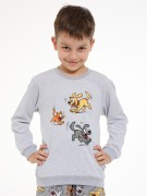 Piżama Cornette Kids Boy 593/190 Fun dł/r 98-128