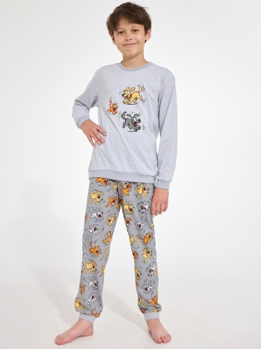 Piżama Cornette Young Boy 966/190 Fun dł/r 134-164