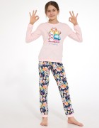 Piżama Cornette Young Girl 592/210 Friendship dł/r 134-170