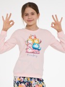 Piżama Cornette Young Girl 592/210 Friendship dł/r 134-170