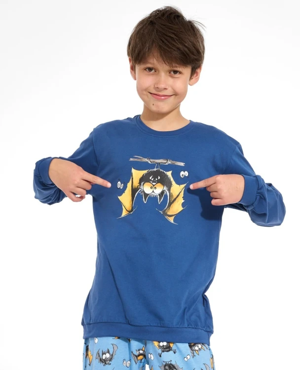 Piżama Cornette Young Boy 966/188 Bat 3 dł/r 134-164