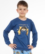 Piżama Cornette Kids Boy 593/188 Bat 3 dł/r 86-128