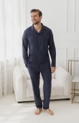 Piżama Taro 3666 Arturo dł/r 3XL-4XL Z26 rozpinana